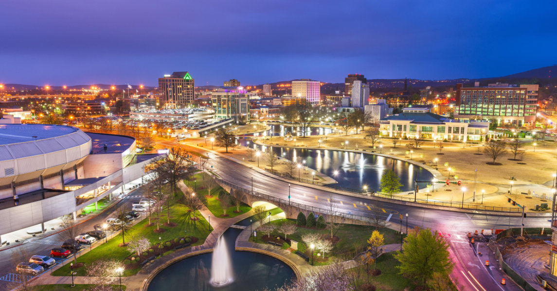 Downtown Huntsville, AL